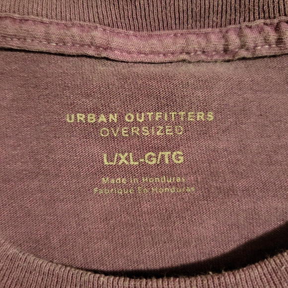 Urban Outfitters Oversized Cotton Koi T-shirt Size L/XL - Picture 3 of 4